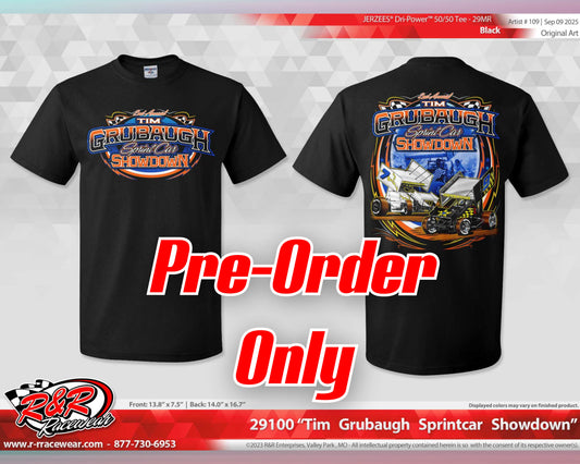 2025 Tim Grubaugh Sprintcar Showdown T-Shirt