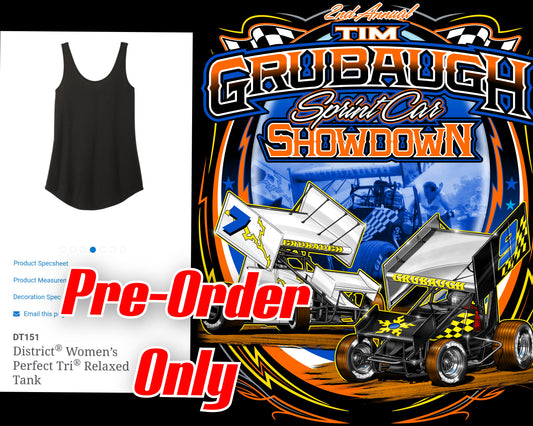 2025 Tim Grubaugh Sprintcar Showdown Women's Tank