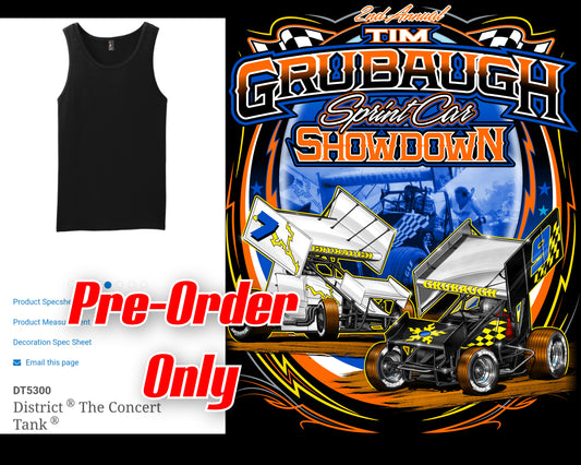 2025 Tim Grubaugh Sprintcar Showdown Men's Tank