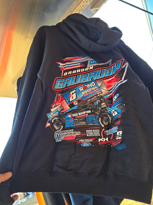 2024 Grubaugh Reflection [Black Hoodie]